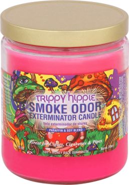 Smoke Odor Candle Trippy Hippie (13oz)