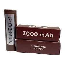 Brown Battery INR18650HG2 20 A 3.7V (2ct)