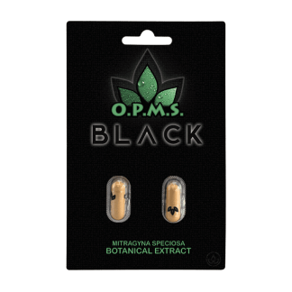 OPMS CAPS BLACK 2CT